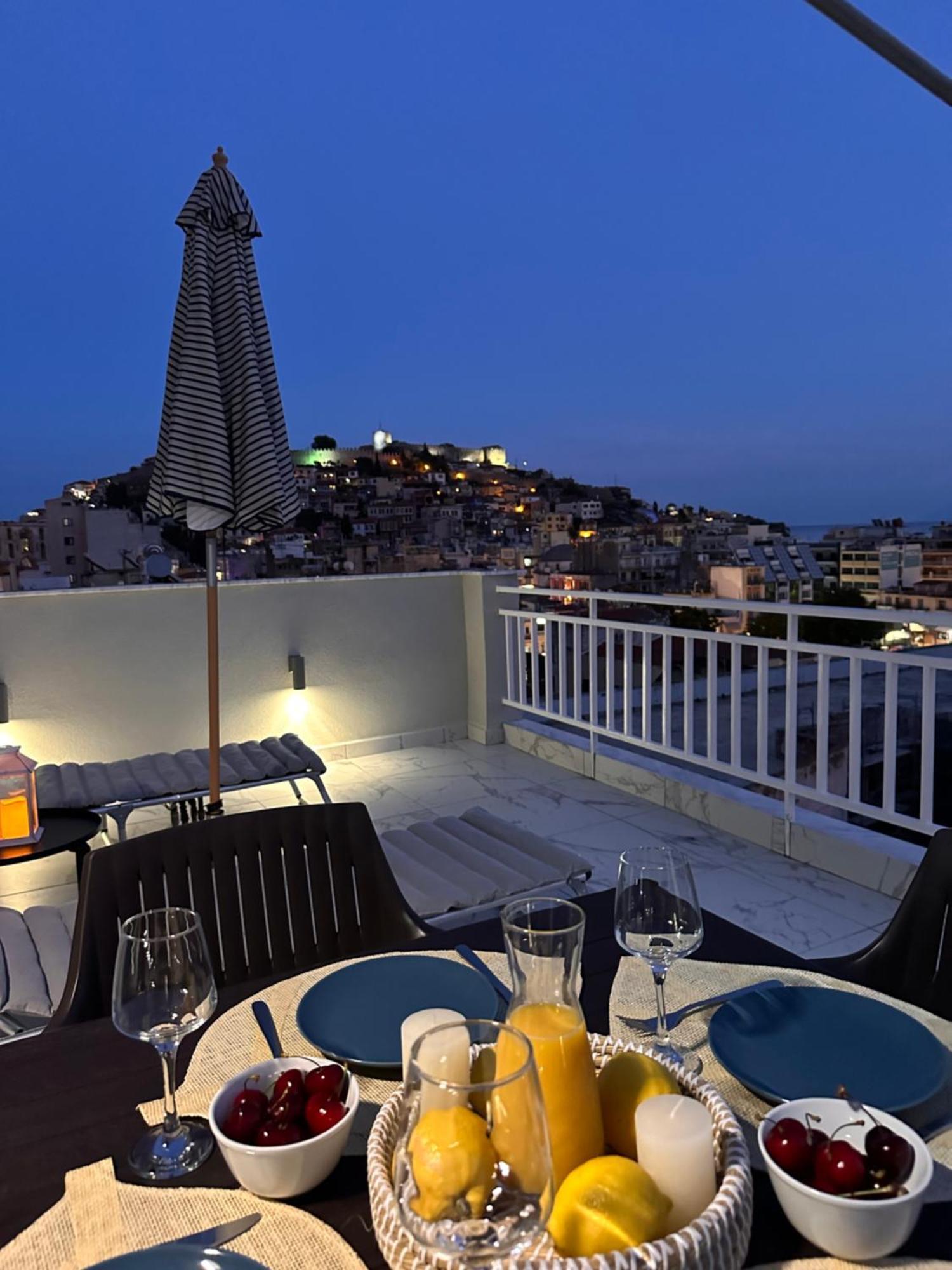 Апартаменты Vista Kavala Center Экстерьер фото