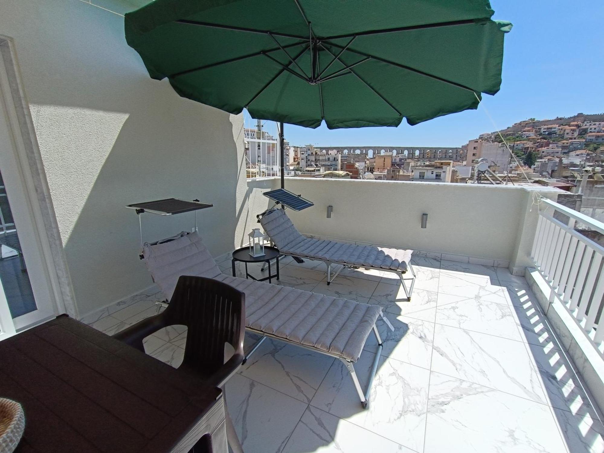 Апартаменты Vista Kavala Center Экстерьер фото