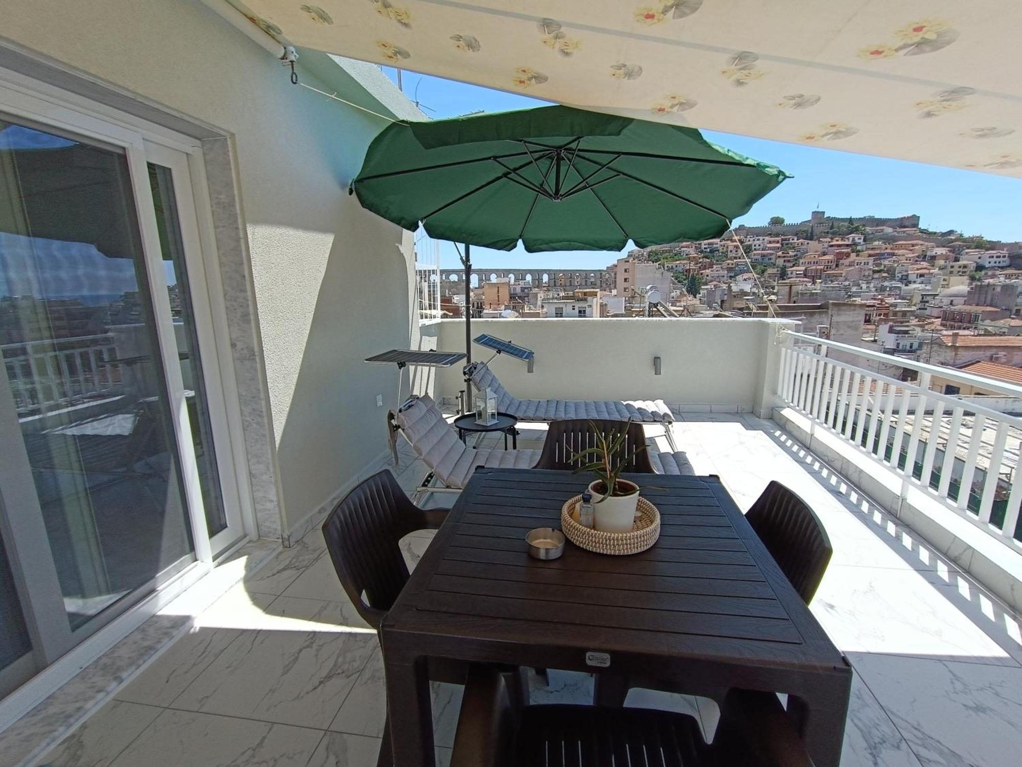 Апартаменты Vista Kavala Center Экстерьер фото