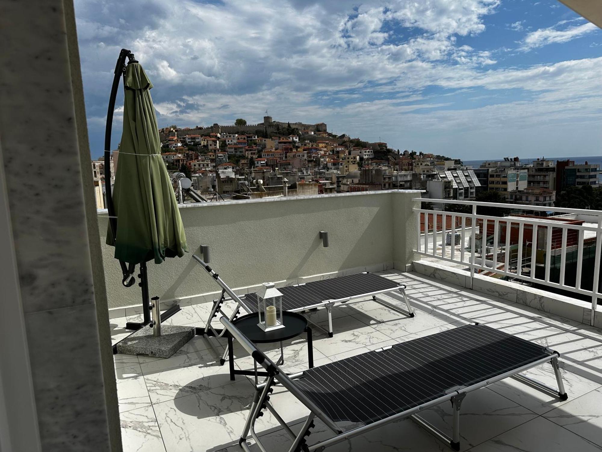 Апартаменты Vista Kavala Center Экстерьер фото
